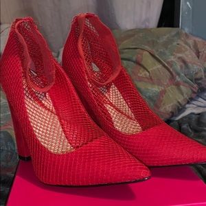 Fish net heels